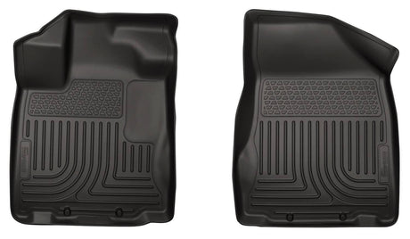 2013-2020 Pathfinder Weatherbeater Black Front Floor Liners | Dirty Garage