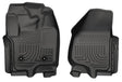 2012-2016 Super Duty Extended/Crew Cab Weatherbeater Black Front Floor Liners | Dirty Garage