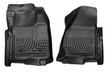 2011-2016 Super Duty Weatherbeater Black Front Floor Liners | Dirty Garage