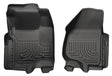 2011-2012 Super Duty Extended/Crew Cab Weatherbeater Black Front Floor Liners | Dirty Garage