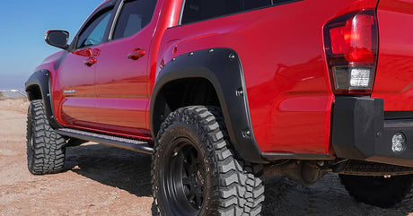 2016-2023 Tacoma Pocket Style Flares (4) | Dirty Garage