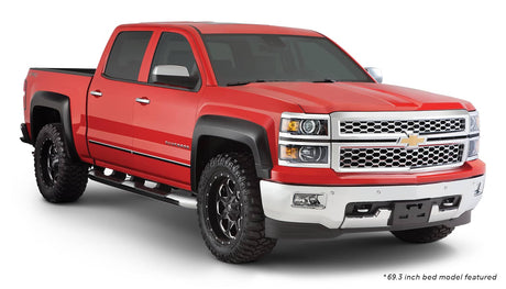 2014-2018 Silverado 1500/ 2015-2019 Silverado HD Extend-A-Fender Flares (4) 6.5/8 Foot Box | Dirty Garage