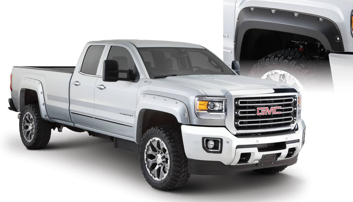 2015-2019 Sierra HD Pocket Style Flares (4) | Dirty Garage
