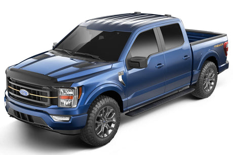 2021-2025 F150 King Ranch/Platinum/Tremor Matte Black Aeroskin II - View 2 | Dirty Garage