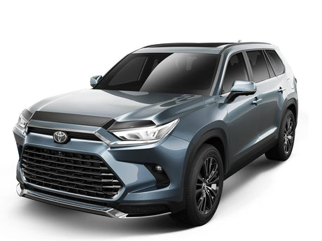 2024-2026 Grand Highlander Smoke Aeroskin Hood Protector - View 2 | Dirty Garage