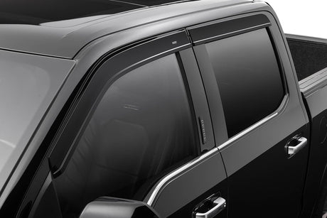 2015-2025 F150 Crew Cab Lo Profile Smoke Ventvisors | Dirty Garage