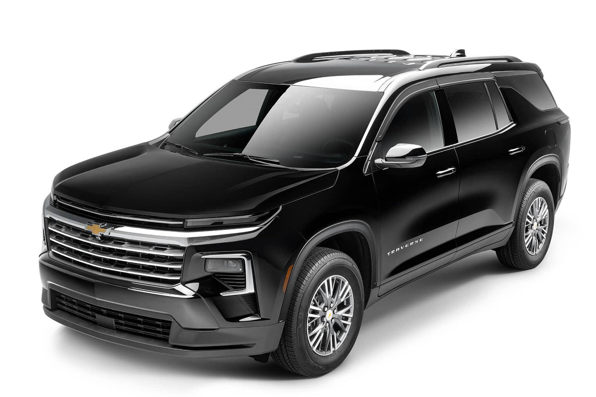 2024-2025 Traverse Smoke Lo Profile Ventvisors | Dirty Garage