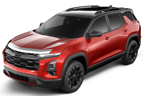 2025 Equinox Chrome Aeroskin Hood Protector - View 2 | Dirty Garage