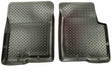 1992-1996 Ford F150/F250/F350 Black Front Floor Liners | Dirty Garage