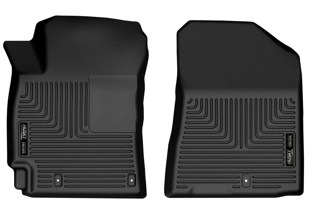 2019-2024 Forte Black X-Act Front Floor Liners | Dirty Garage