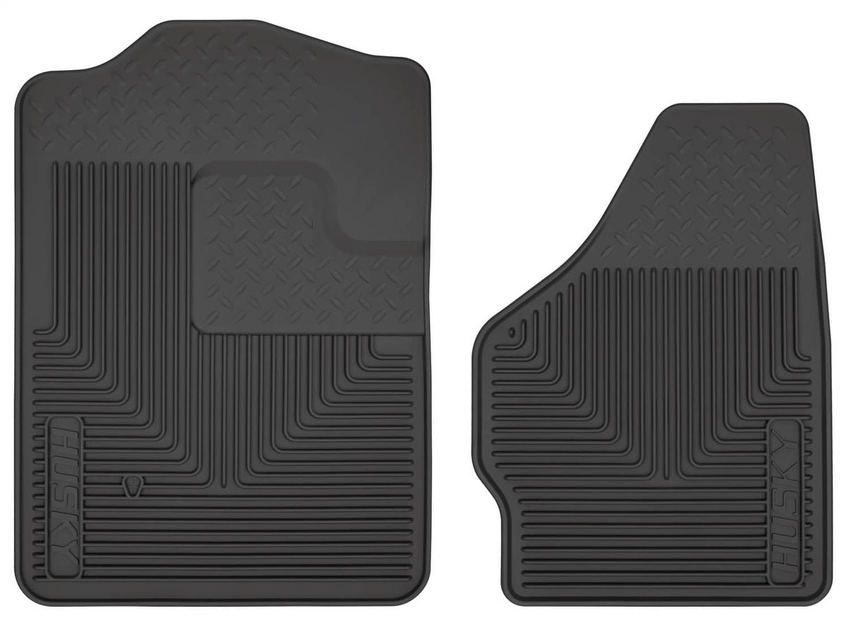 2008-2010 Super Duty Black 2-piece Front Floor Mats | Dirty Garage