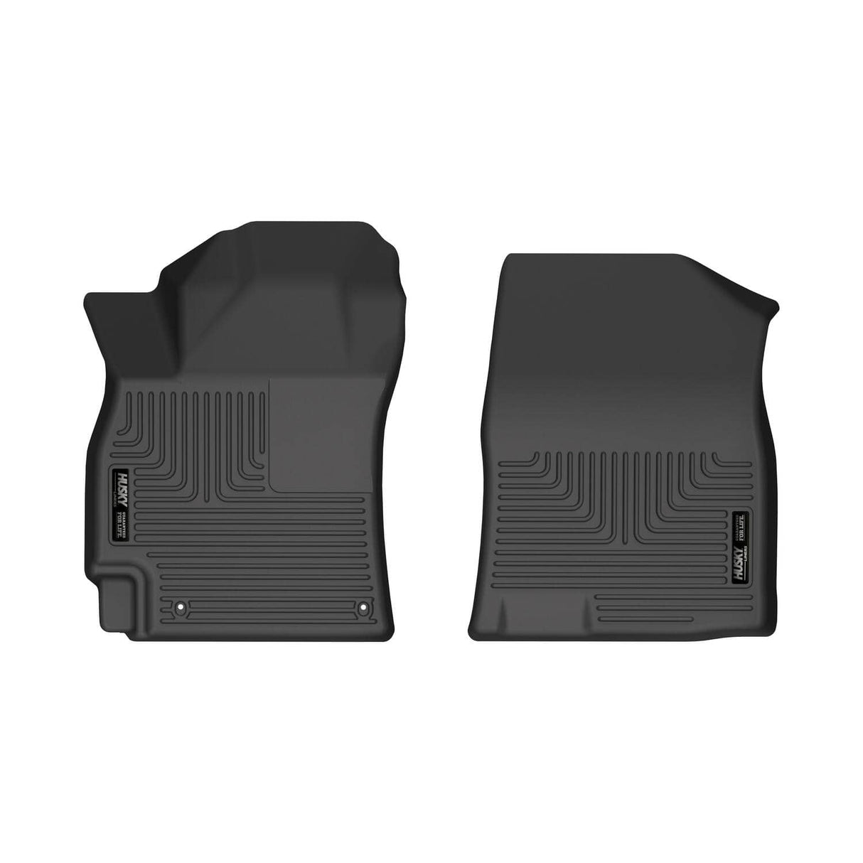 2021-2025 Elantra Black X-Act Front Floor Liners | Dirty Garage