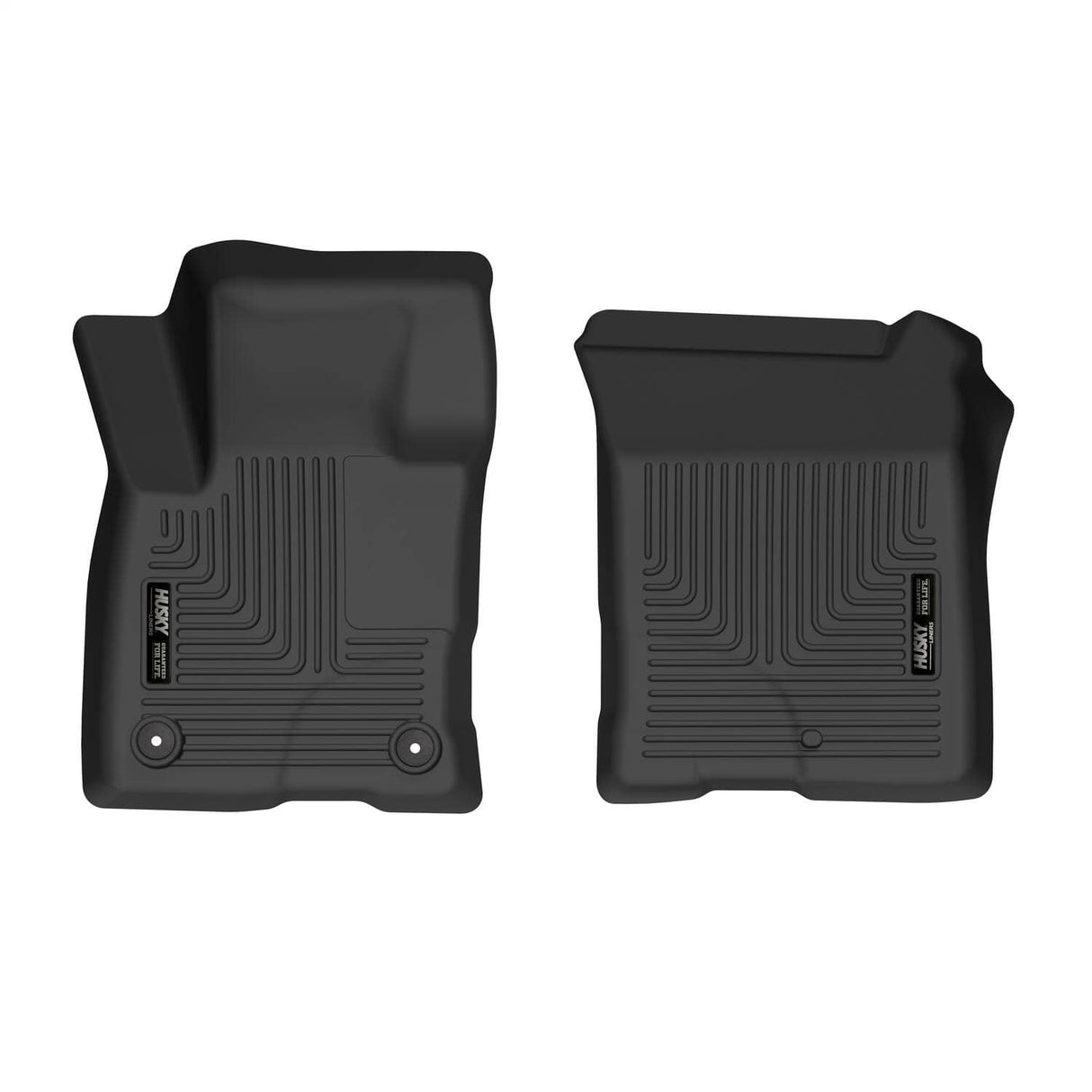 2021-2025 Bronco Sport / 2022-2025 Maverick (Excluding Hybrid) Black X-Act Front Floor Liners | Dirty Garage