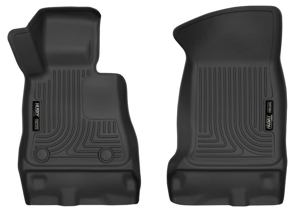 2016-2024 Camaro X-Act Black Front Floor Liners | Dirty Garage