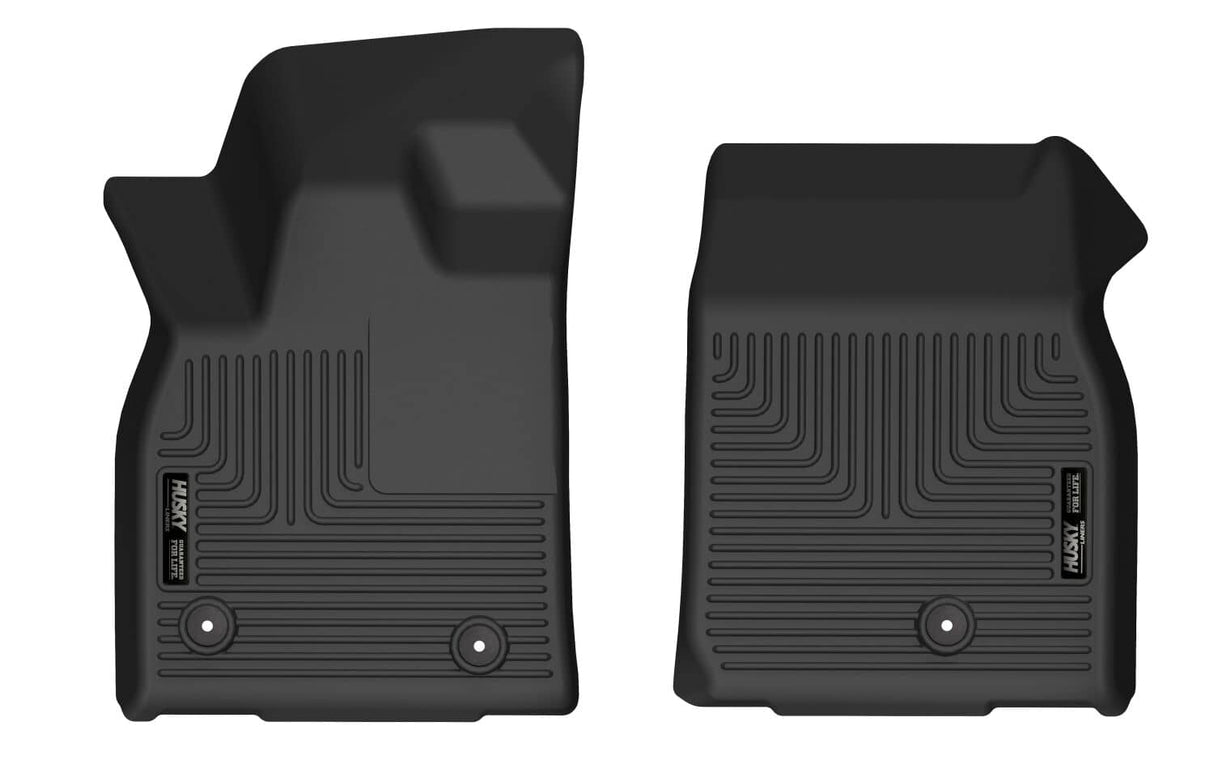 2021-2025 Mustang Mach-E Black X-Act Front Floor Liners | Dirty Garage