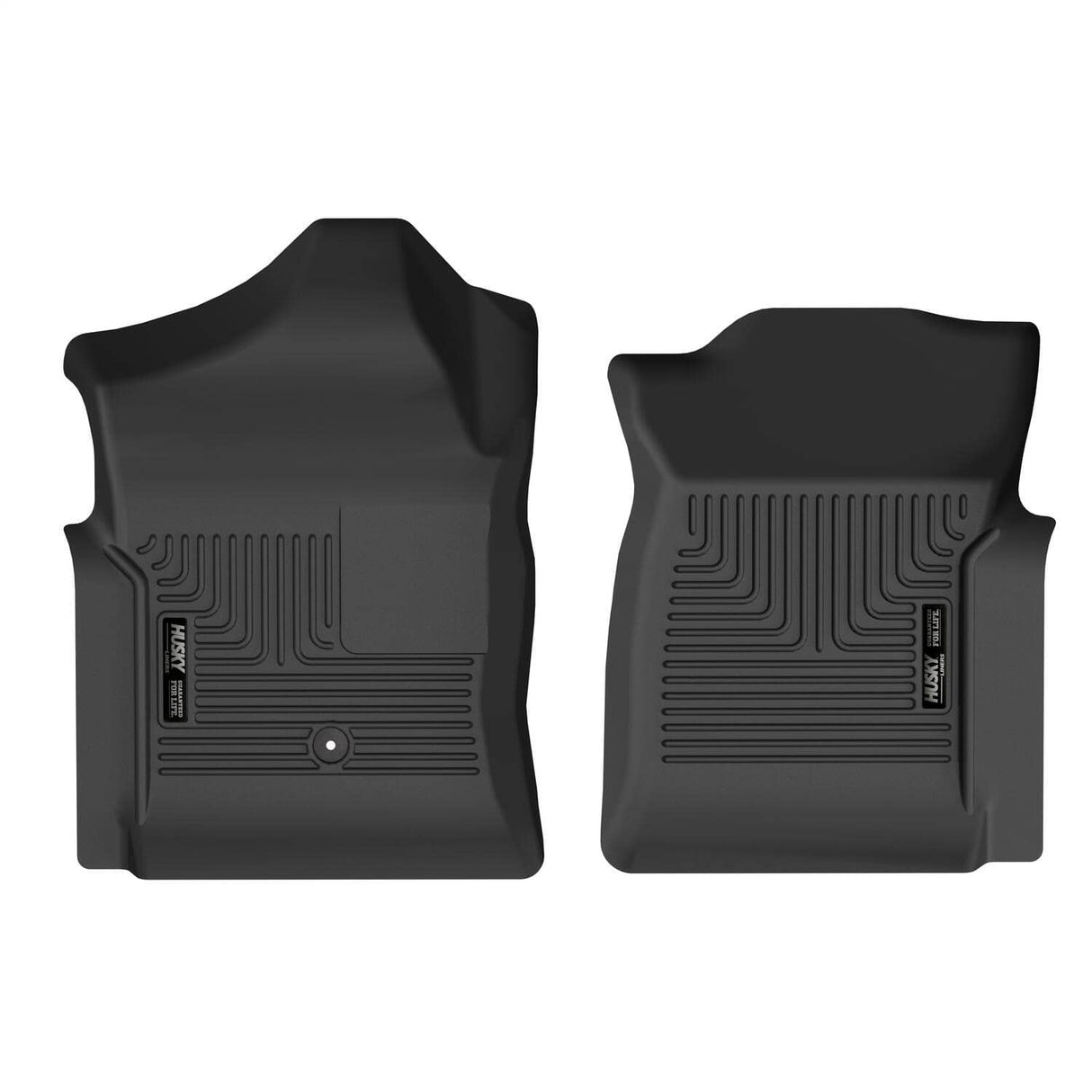 1999-2006 Silverado/Sierra 1500, 2001-2006 Silverado/Sierra HD Reg Cab X-Act Black Front Floor Liners | Dirty Garage