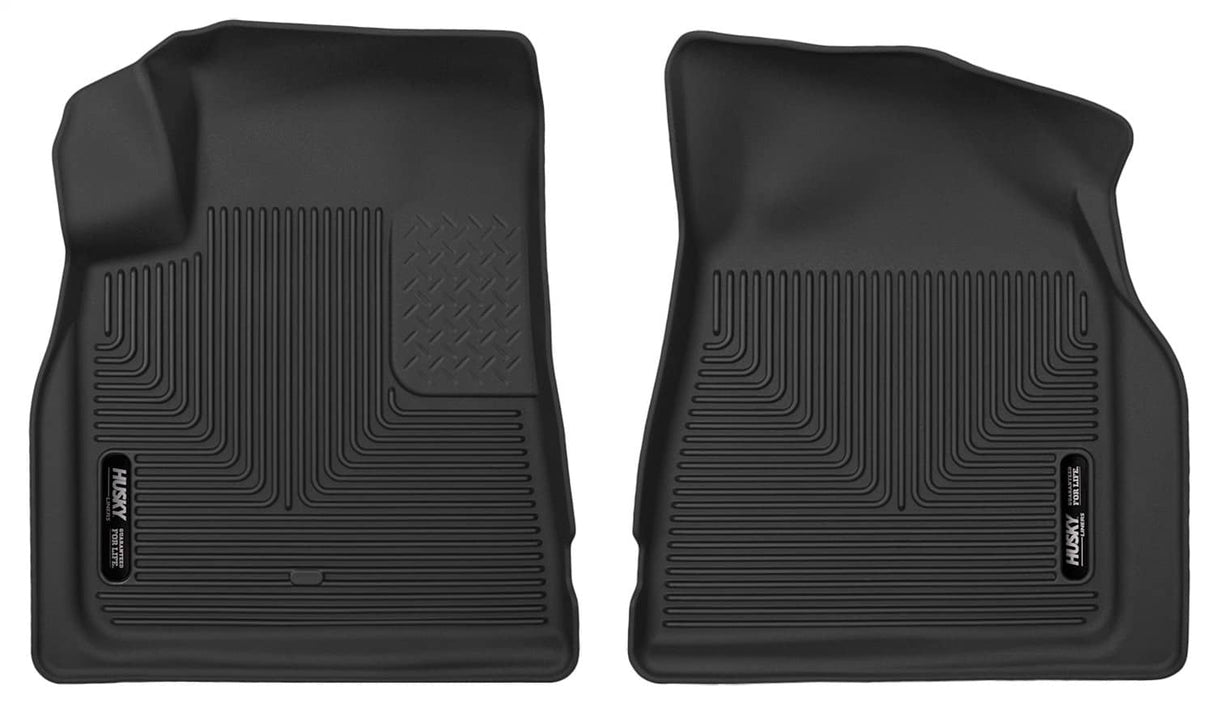 2007-2017 Acadia/Enclave/Traverse X-Act Black Front Floor Liners | Dirty Garage
