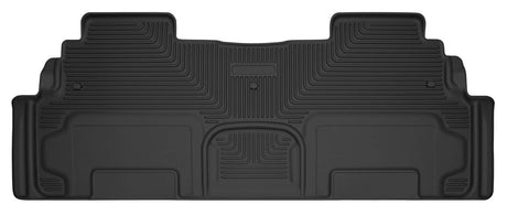 2007-2017 Traverse/Enclave/Acadia w/ 2nd Row Bucket X-Act Black Second Row Floor Liner 1-piece | Dirty Garage