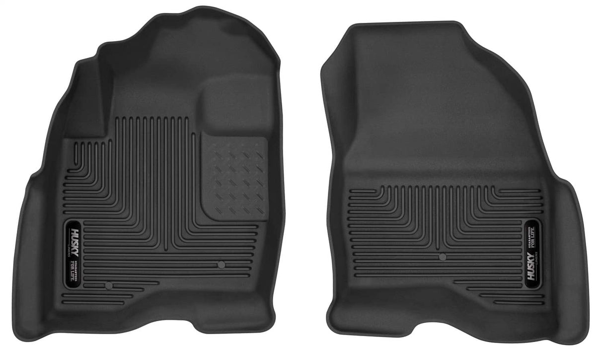 2015-2019 Explorer X-Act Black Front Floor Liners | Dirty Garage