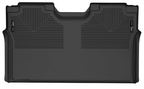 2015-2025 F150/2017-2025 Super Duty Crew Cab X-Act Black Rear Full Coverage Floor Liner Without Fold-Flat Storage | Dirty Garage