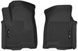 2019-2025 Silverado/Sierra 1500/HD Extended/Crew Cab X-Act Black Front Floor Liners | Dirty Garage