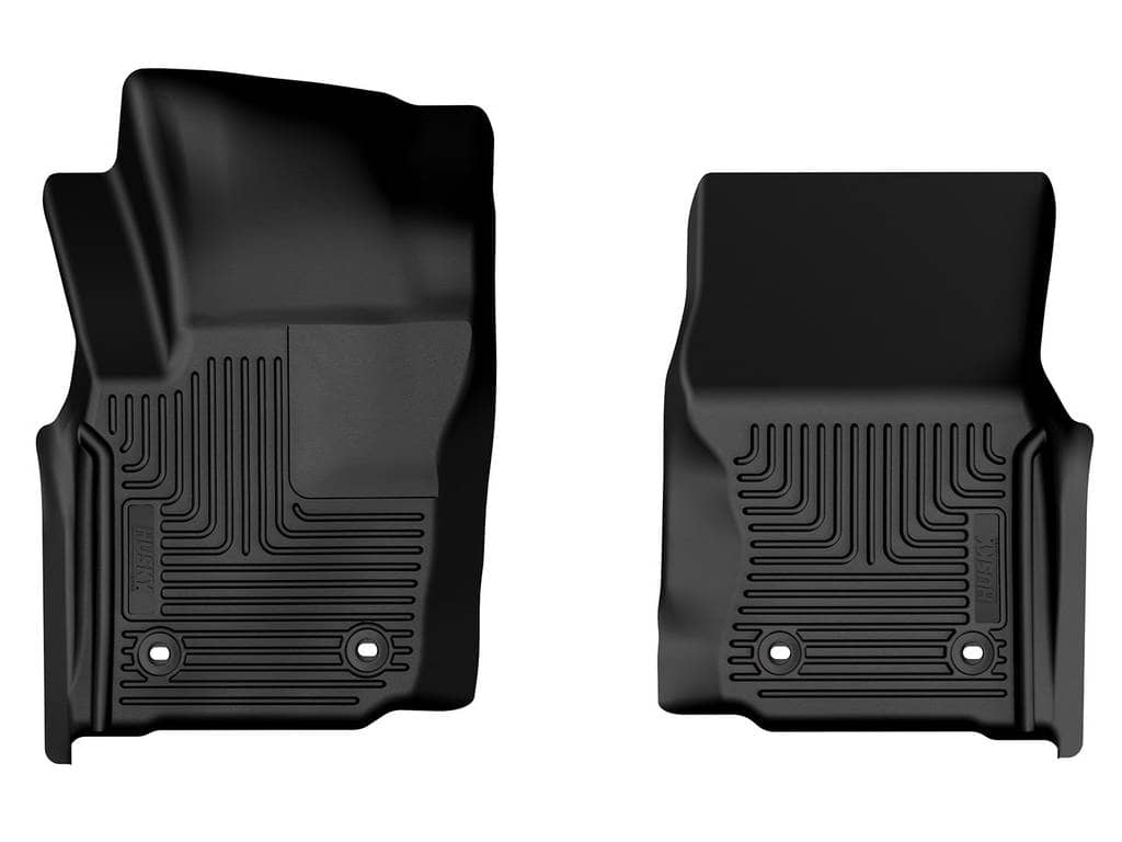 2024-2025 Tacoma with Manual Transmission X-Act Black Front Floor Liners | Dirty Garage
