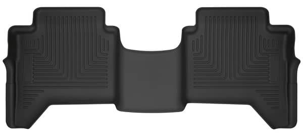 2019-2023 Ranger Crew Cab X-Act Black Second Row Floor Liners | Dirty Garage