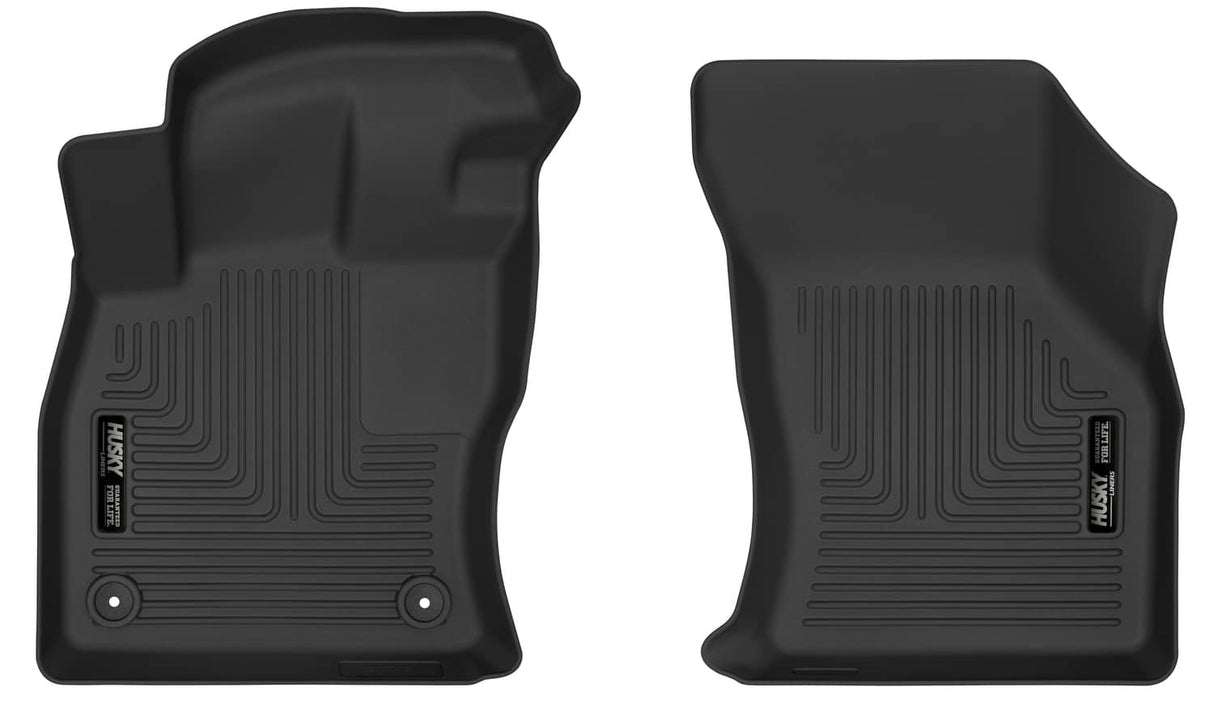 2019-2025 Jetta Sedan Black X-Act Front Floor Liners | Dirty Garage