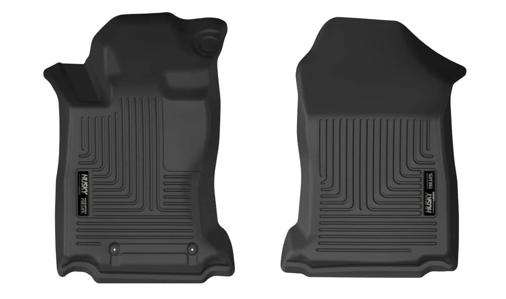 2020-2025 Outback X-Act Black Front Floor Liners | Dirty Garage