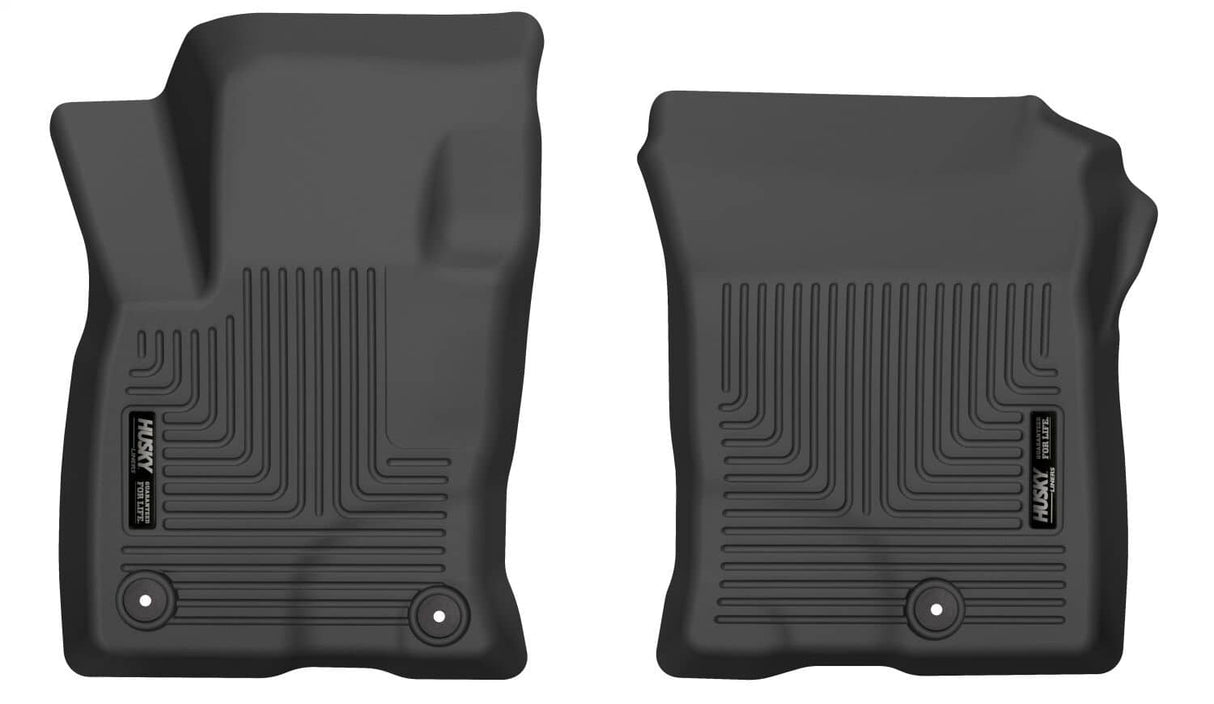 2020-2022 Escape X-Act Black Front Row Floor Liners | Dirty Garage