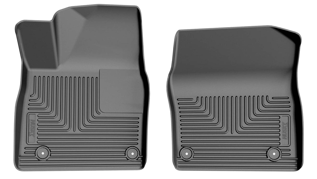 2022-2025 EV6 X-Act Black Front Floor Liners | Dirty Garage