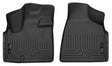 2008-2021 Grand Caravan / 2008-2016 Town & Country X-Act Black Front Row Floor Liners | Dirty Garage