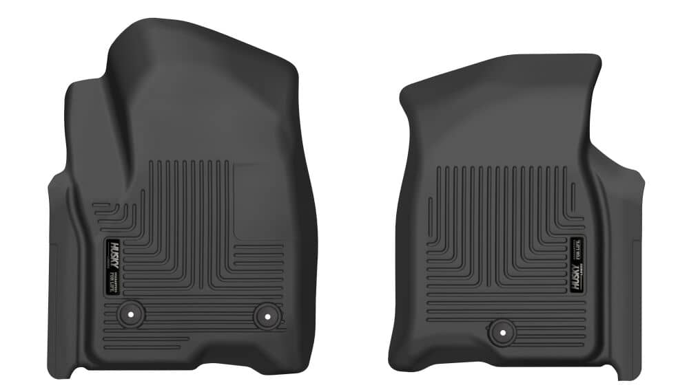2021-2025 Suburban/Tahoe/Yukon/Escalade/Escalade ESV X-Act Black Front Floor Liners | Dirty Garage