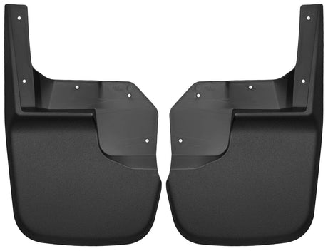 2007-2018 Wrangler JK Black Molded Custom Fit Front Mud Flaps | Dirty Garage