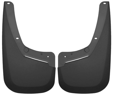 2007-2013 Silverado & 2007-2014 HD Black Molded Custom Fit Front Mud Flaps | Dirty Garage