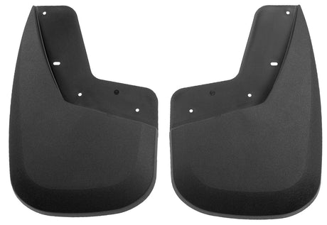 2007-2013 Sierra 1500/2007-2014 HD Black Molded Custom Fit Front Mud Flaps | Dirty Garage