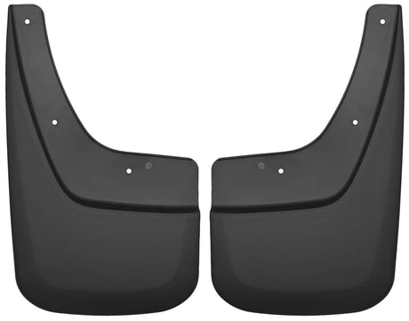 2014-2019 Sierra 1500/HD Black Molded Custom Fit Front Mud Flaps | Dirty Garage