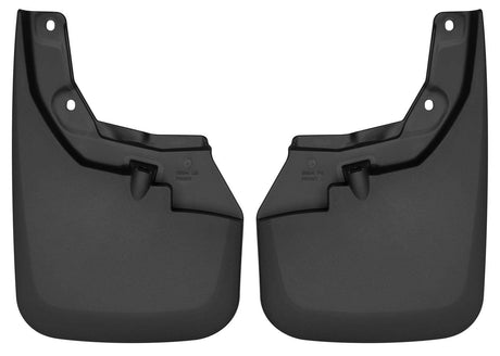 2016-2023 Tacoma Mud Flap Front w/OE Fender Flares Molded Black Custom Fit | Dirty Garage
