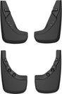 2024 Tacoma Black Molded Custom Fit Mud Flap Set (4PC) | Dirty Garage