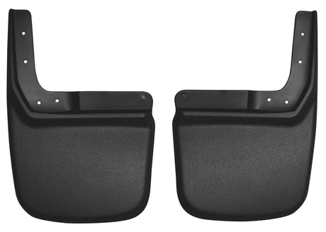 2007-2018 Wrangler JK Black Molded Custom Fit Rear Mud Flaps | Dirty Garage
