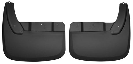 2010-2018 Dodge Ram Dually Black Molded Custom Fit Rear Mud Flaps | Dirty Garage