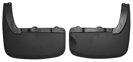 2010-2018 Ram 3500 Dually with OEM Fender Flares Mud Flap Rear Molded Black Custom Fit | Dirty Garage