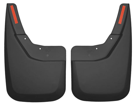 2014-2018 Silverado 1500/2015-2019 HD Black Molded Custom Fit Rear Mud Flaps | Dirty Garage