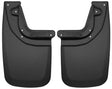 2005-2015 Tacoma With Fender Flares Black Molded Custom Fit Rear Mud Flaps | Dirty Garage
