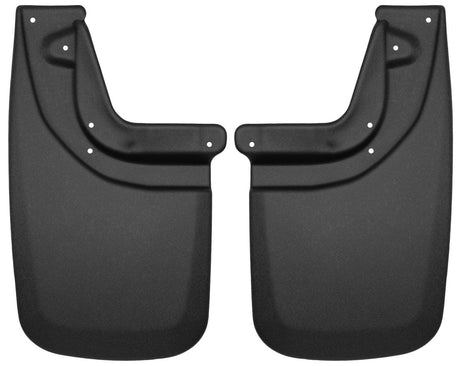 2005-2015 Tacoma With Fender Flares Black Molded Custom Fit Rear Mud Flaps | Dirty Garage