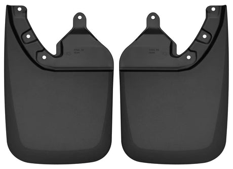 2016-2023 Tacoma Rear Mud Flap w/OE Fender Flares Molded Black Custom Fit | Dirty Garage