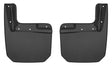2018-2025 Wrangler JL (Exc Rubicon) Black Molded Custom Fit Front Mud Flaps | Dirty Garage