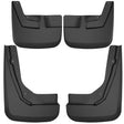 2021-2024 Suburban/Tahoe/Yukon/Yukon XL Black Molded Custom Fit Front & Rear Mud Flaps | Dirty Garage