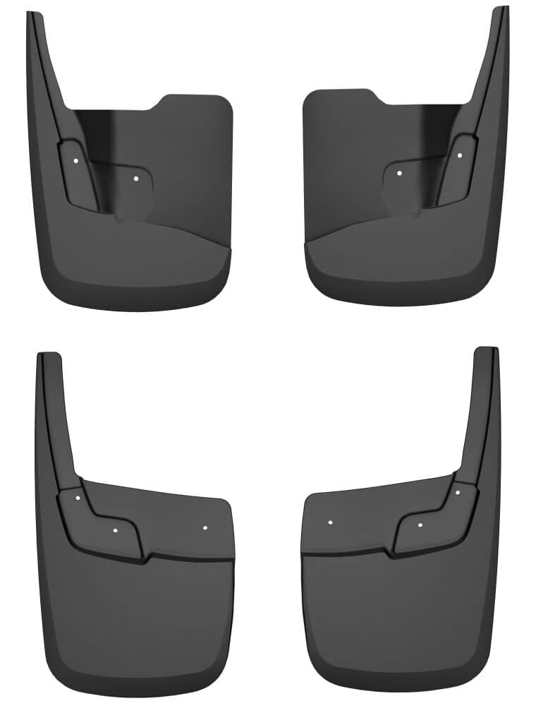 2023-2025 Colorado Black Molded Custom Fit Front & Rear Mud Flaps | Dirty Garage