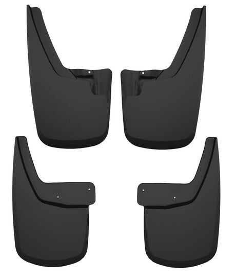 2023-2025 Canyon Black Molded Custom Fit Front & Rear Mud Flaps | Dirty Garage